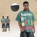 American Street Style Washed Vintage 300g Pure Cotton Men's Short Sleeve T-Shirt Summer New_viptrois.com