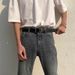 New Style Men's Belt Trend Women's Belt Design Niche Young People With Shirt Dress Jeans Belt_viptrois.com