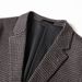 CT Men's Casual Suit 2025 Spring Autumn Houndstooth Business Single-Breasted Solid Color Korean Style Blazer Jacket_viptrois.com
