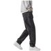 Hong Kong Style Men's Solid Color Solid Color Jeans Hip Hop High Street Ruffian Handsome Trousers_viptrois.com