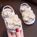Girls Summer Sandals 0 3 Years Old Small Children Baby Soft Bottom Non Slip Outer Wear Closed Toe Shoes Infant Buckle Toddler Shoes_viptrois.com
