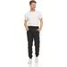 Men's Clothing Foreign Trade Solid Color Casual Pants Men's 2025 New Style Sports Sweatpants Fitness Running Pants_viptrois.com
