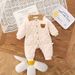 Baby clothing plus cashmere onesie boy baby clip cotton warm cotton-padded cartoon fashion clothes out_viptrois.com