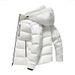 Nordmann Winter New Detachable Hood Men's Medium Thick Jacket 90% Duck Down Quality Casual_viptrois.com