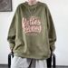 Printed Hoodie Men's New Round Neck Loose Top Chic Trend_viptrois.com