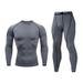 Men's Clothing Running Sports Fitness Suit Cycling Training Compression Tights Bottoming Long Sleeve Breathable Quick Drying Clothes_viptrois.com