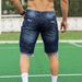 Men's Clothing Goods Slim Fit Ripped Jeans Men's Shorts Men's Clothing Fashion Brand_viptrois.com