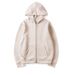 Loom Cross-Border European And American Style Cardigan Hooded Solid Color Sportswear Top Autumn Winter Unisex Zipper_viptrois.com