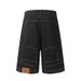 Men's Clothing Reverse Wear Workwear Design Denim Five Point Pants High Street Trend Niche Personality Washed Straight Shorts_viptrois.com