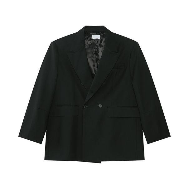 Nordmann MTLCLOTHES Men's Clothing|New High-End Three-Dimensional Wide Mature Style Padded Shoulder Jacket Straight-Leg Casual_viptrois.com