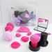 Makeup Tools & Accessories ALYAN Big Bag 16 Pieces Bag Makeup Mirror Triangle Sponge Powder Puff Water Drop Beauty Egg Eyelash Brush Mushroom_viptrois.com