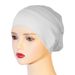 Premium Mercerized Cotton Tube Hat – No Pilling & Fade-Resistant (Breathable, Elastic Solid Color Headwear For Women)_viptrois.com
