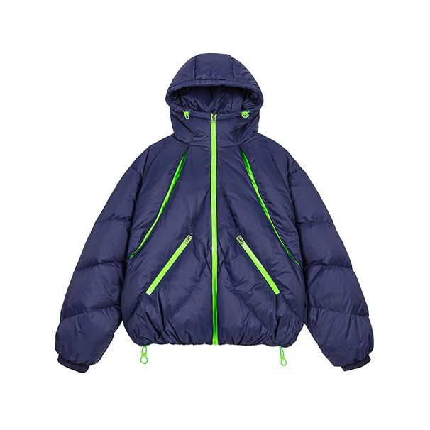 Nordmann ATBORDER Winter New White Duck Thickened Hooded Down Jacket Warm Casual Couple Student Short Coat_viptrois.com