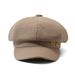 New Waffle Beret Women Korean Style Internet Celebrity Fashion Versatile Artist Octagonal Hat For Men_viptrois.com