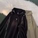 Men's Hip Hop Hooded Sweatshirt With Dual Metal Zippers, Oversized Streetwear Pullover For Casual Fashion_viptrois.com