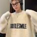 Autumn/Winter Retro Round Neck Sweater Soft Sticky Knitted Sweater Loose Trendy Thread Coat_viptrois.com