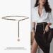 Love Heart Pearl Waist Chain Metal Chain Belt Braided Waist Waist Seal Ins Style Peach Heart Waist Chain for Women_viptrois.com