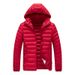 Men's Lightweight Winter Jacket - Slim Fit Hooded Nylon Coat With Polyester Lining (200g Filling, Multiple Colors, Sizes M-8XL)_viptrois.com