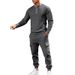 Men's Heavyweight Outdoor Textured Retro Workwear Long Sleeve Suit Autumn Winter Style Loose Fit Tough Guy_viptrois.com