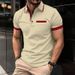 Summer Men's Short Sleeved Polo Shirt Business Casual Collar T-shirt Plus Size Breathable Top European And American Plus Size_viptrois.com