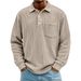 Men's Clothing Retro Casual Corduroy Vintage Corduroy Long Sleeve Shirt For Men - Casual & Comfortable, Striped Design, Multiple Colors & Sizes_viptrois.com