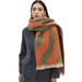 Unisex Scarf loop yarn jacquard scarf shawl_viptrois.com