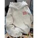 Vintage American Print Hooded Sweatshirt For Men & Women – Soft Fleece Lined, Oversized Fit, Unisex Casual Pullover (S-XXXL)_viptrois.com