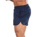 Men's Fitness Shorts Quick Drying Breathable Mini Length For Marathon Running Track And Field Squatting And Beach Wear_viptrois.com