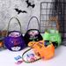 Halloween Candy Bag Accessories Hand-held Pumpkin Bag Children's Candy Scene Decoration Gift Bag Cloth Bag_viptrois.com