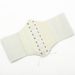Court style ladies super wide waist fashion elastic tight waist elastic waistband waistband decorative dress_viptrois.com