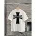Men's Clothing Unisex Printed Casual Loose Couple Short Sleeve T Shirt Trend_viptrois.com