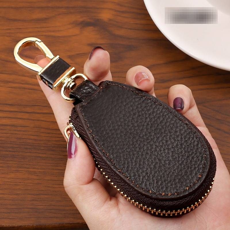 Key Bag Women Cute Multifunctional Mini Simple Large Capacity Men's Zipper Home Car Key Chain_viptrois.com