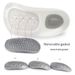 Breathable & Detachable Arch Support Insoles For Flat Feet – Adjustable Orthopedic Shoe Inserts For Men & Women (Silver Grey, Pack Of 1)_viptrois.com