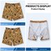 Men's Plus Size Quick Drying Banselon Beach Shorts Loose Fit With Lining Straight Leg Swimwear_viptrois.com
