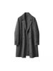 Loom Loom Europe Station 2024 Winter Double-Sided Suit Collar Wool Men's Cashmere Coat Mid-Length Jacket_viptrois.com