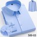 Seamless Bonded Stretch Shirt For Men – Wrinkle-Free & Breathable Business Casual Long Sleeve Shirt_viptrois.com
