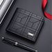 Men's Wallet Men's Wallet, Short Type, Driver's License Integrated Card Bag, Loose Change, Trendy Brand, Multi-functional Men's Wallet_viptrois.com