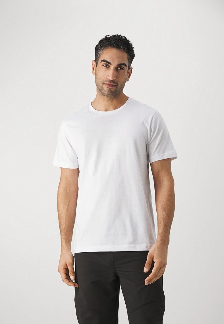 With Brand Logo 100% Cotton Summer Men Loose T-Shirts Casual Breathable Short Sleeves Fashion Outdoor High Street Top_viptrois.com