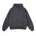 Men's Heavyweight Hooded Sweatshirt - Vintage Washed Pullover With Clean Street Style For Autumn & Winter_viptrois.com