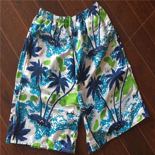 Men's Clothing Men's Summer Shorts Casual Surfing Hawaii Fashion Print Drifting Quick Drying Beach Pants Shorts_viptrois.com