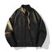 2025 New Men's Leather Jacket Stand Collar Loose Casual American Style Top Women's Couple Versatile Coat Trendy Brand_viptrois.com