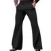 Men's Slim Fit Stretch Dress Pants – Business Casual Trousers With Slant Pockets & Flared Hem (S-XXXL, Solid Colors)_viptrois.com