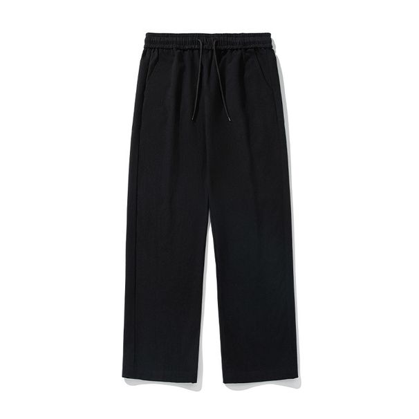 Men's Clothing Cotton Twill Straight Casual Pants Spring And Summer New Trendy Brand Letter Embroidered Pants American Style Loose Drape Trousers Q_viptrois.com