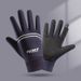 Unisex men's winter cycling warm gloves plus velvet windproof cold proof non slip touch screen winter cycling motorcycle gloves_viptrois.com