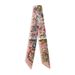 High end retro women's silk wrapped bag with straps, handle, scarf tied bag, ribbon decoration, ribbon headband, light luxury high-end scarf_viptrois.com