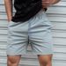 Sport Pants, Men's Shorts, Capri Pants, Muscle Fitness Brothers, Summer Quick-drying, Breathable, Large-sized Stretch Pants_viptrois.com