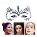 Halloween Edm Electronic Music Festival Face Stickers Eyebrow Stickers Diamond Resin Diamond Carnival Diamond Stickers Masquerade Face Decoration_viptrois.com