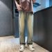 Men's Clothing Spring And Autumn Harajuku Style Bf Loose Straight Trend Student Wide Leg Mopping Long Pants_viptrois.com