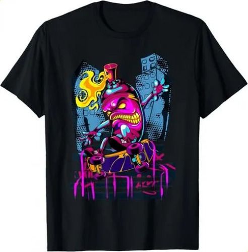 T-shirtt-shirtgraffiti Spray Painhe Swing Ft Urban Street Art Skat_viptrois.com