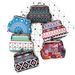 Retro Ethnic Style Printing Creative Women's Change Bag Student Buckle Coin Mouth Gold Bag Little Girl Holding Wallet_viptrois.com